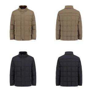 [올젠](타임스퀘어점패션관)사각 퀼팅 덕다운 패딩점퍼 4FP1201 2종1택