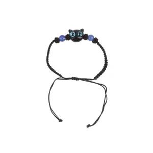 블루 땡글 고양이 매듭 팔찌 매듭팔찌 소원팔찌 우정팔찌 패션팔찌 끈팔찌