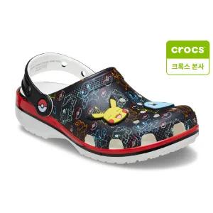 갤러리아 [크록스 본사]  키즈 포켓몬 프린트 클래식 클로그 K 211344-90H