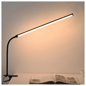 다온 와이드 LED 집게스탠드 블루라이트차단 밝기조절 조명 58cm