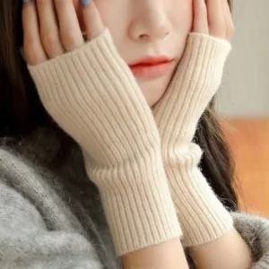 숏 니트 핸드워머 겨울 장갑 팔토시 따뜻한