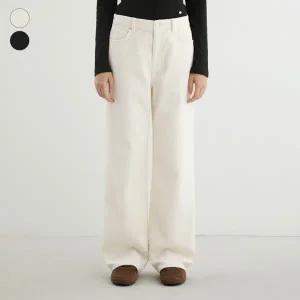 [GUESS]게스진 여성 코듀로이 와이드(YP4W9105)