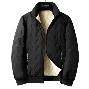 털집업 털점퍼 남성 기모점퍼 털안감 사선패턴 퍼 베이직 집업 겨울