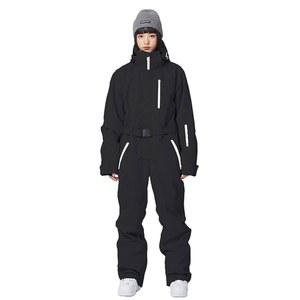 스노우엘브 여성 및 남성용 원피스 스키복 방수 절연 스노보드 재킷 스노우수트 겨울 야외
