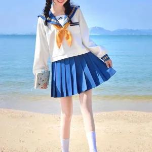 [아우트]스쿨룩 복고 유니폼 교복자켓 세라복