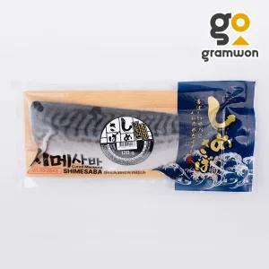 고등어초절임 시메사바 120g (m) 고래미 고등어초회 봉초밥 이자카야