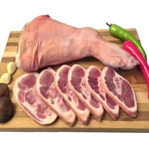 한돈 장족 슬라이스 500g 족발구이 족구이 냉동 족발