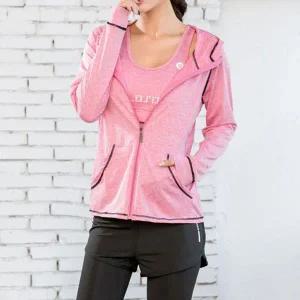 [골드스마일]3컬러 여성 기능성 캐주얼 운동복 후드집업