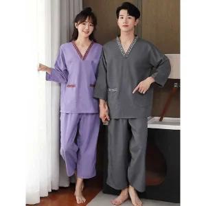 옷 건식 마사지 사우나복 활동복 찜질방 편한 팬츠 황토