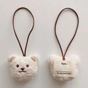 귀여운 곰돌러블이 캐리어 가방 네임태그
