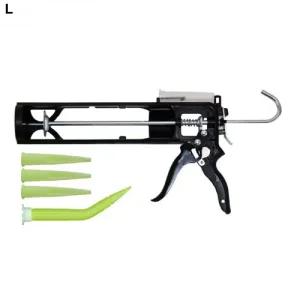 여액이 흐르지 않는 뉴 실리콘 건 각도 노즐 세트/공업용 다용도 보수용 작업용 산업용 코킹 보수 총