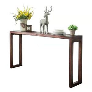 원목 현관 진열대 철제받침대 중식 엔틱 다이 좁은 체리 콘솔 화분받침대 슬림