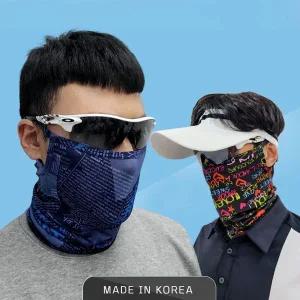 [하프클럽/]Perion 국산 귀걸이형 전사 쿨 멀티스카프