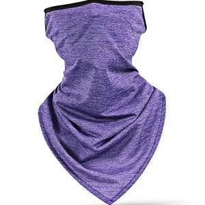 [하프클럽/]멀티 스카프 귀걸이형 퍼플 아이스멀티스카프