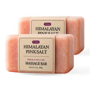 히말라야 마사지 솔트 발각질 스톤 사우나 땀내는 마사지소금 200g x 2