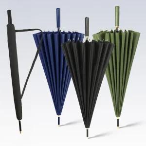 24k 초강력 자동 장우산 프리미엄 원터치 대형우산 210T 방수코팅우산