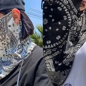 [하프클럽/]귀걸이형 베이직 등산 스카프