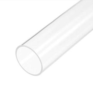 PC파이프 두꺼운 5T-8T 80-165파이 고강도 투명관 조명용 폴리카보네이트 광확산튜브
