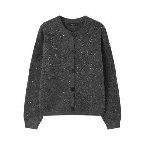 [하프클럽/GGPX]스팽글 포인트 니트 가디건 (GPDCK011D)
