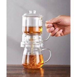 자동 필 티포트 티 주전자 인퓨져 딤딤섬 딤딤섬팟