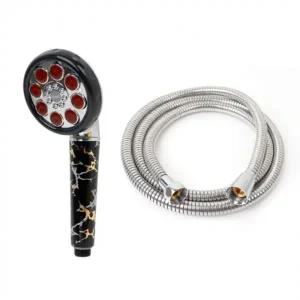 쿨 샤워기 고급메탈호스세트 2m 목욕탕 샤워줄 절수형 욕실 샤워기헤드 욕조 교체 일체형 캠핑용 부속품