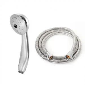 올크롬 샤워기 중 고급메탈호스세트 1.5m 화장실 샤워기헤드 교체 수압조절 샤워꼭지 정수 고압 욕실 욕조