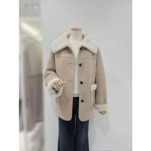 [갤러리아] [SOUP] 리버시블 인조 무스탕 SBBMU31