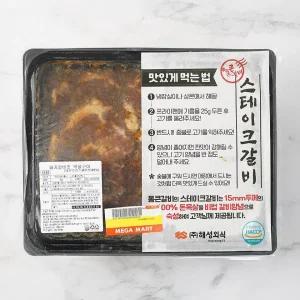 양념 돼지 목살스테이크 2kg