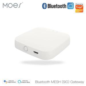 MOES Tuya Bluetooth 게이트웨이 허브 스마트 SIG 메쉬 WiFi 라이프 APP 원격 제어 Alexa Google 홈과 함께