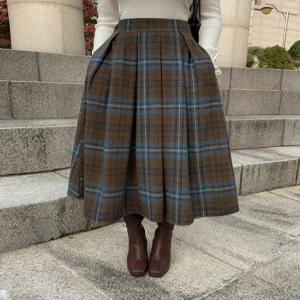 [다바걸]드러머체크스커트