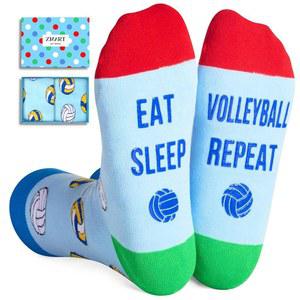 남성 여성을 위한 Zmart 스포츠 선물 - 축구 농구 배구 애호가, 양말 스타킹 스터퍼를