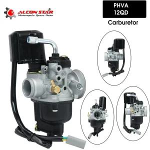 VN 오토바이부품 알콘스타 E초크 12QD VA 12MM 50에 적합 집 카뷰레터 베이스 25 델로르토 SSL