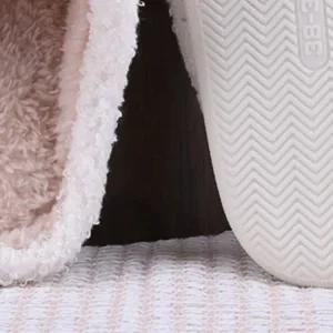 선물 호박 위한 밑창 편안한 친구를 패턴 홈 털 슬리퍼 가족 두꺼운 등산장비 고양이 할로윈