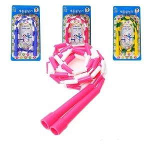 고품질 김수열줄넘기 어린이줄넘기 색동줄넘기 핑크 (WF16875)