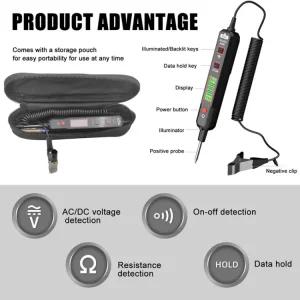 감지 오류 회로 자동 버저 100V 08V 테스터 차 HT86A 수리를 튜닝용품 도구 위한