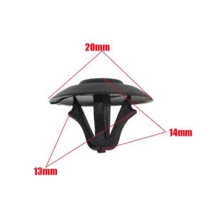 후드 0019880325 튜닝용품 리벳 20개 엔 커버 라이닝 자동 트렁크 단열 세데스 방음 패스너 면 A용