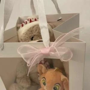 리본부자재 연핑크 선물상자끈 리본끈 포장 (498eu)