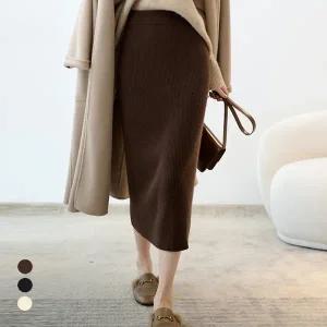 KARRA 데이올밴딩H라인니트스커트_A5W0283