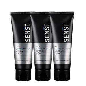 [센스트] 원스 쉐이빙 앤 폼클렌저 옴므 120ml x3