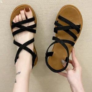 3컬러 뒷밴딩 스트랩샌들 CC662 S9119고무줄 고무 여름신발 나들이 바캉스