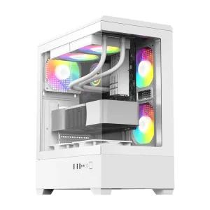 :데이븐 DAVEN 아쿠아 마린보이 컴퓨터 PC 케이스 (화이트)