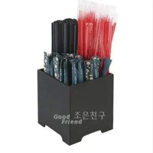 스틱설탕 디스펜서 종이컵 홀더 정리대 카페 빨대수납함 테이크아웃