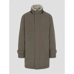 [빈폴멘] 하이넥 구스 다운 코트  카키 (BC4X30OD2H)