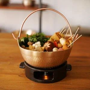 놋담 방짜유기 샤브샤브냄비 중