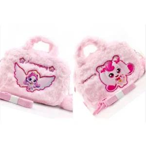 정품 슈팅스타 캐치 티니핑 오로라핑 하츄핑 털가방 FAKE FUR 크로스 핸드백 2670