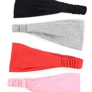 밴드 스포츠 땀 컬러 머리띠 흡수 요가 헤어 운동 헬스