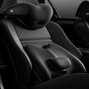 운전석 허리보호대 받침대 블루 베개 레스트 차량용등쿠션 등쿠션 허리 차량 허리받침대