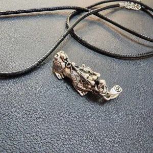 [콩심팥심]재물 비휴 돈 행운목걸이