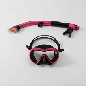 [콩심팥심]아로아 고급 스노쿨링 세트 핑크 잠수경세트