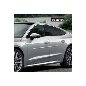 아우디 A7 4K 부착형 도어가드 화이트 롱버전 1대분 순정품같은 피팅감 2111321 옵시디언 J